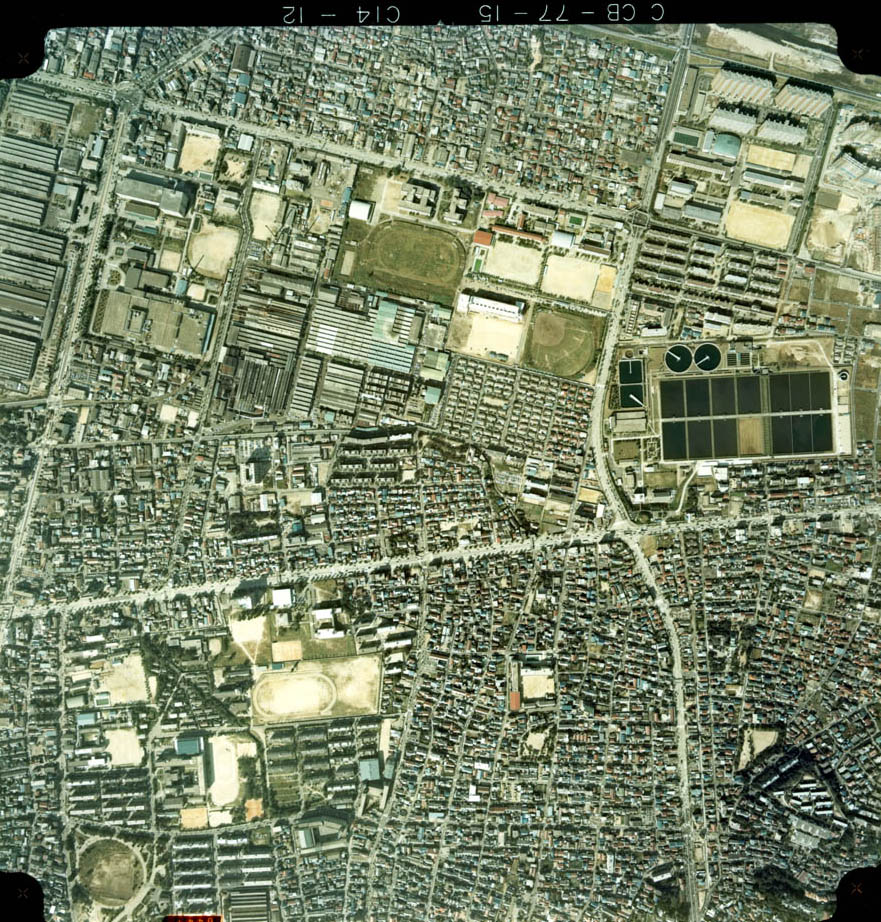 東区 | 昔の名古屋市航空写真