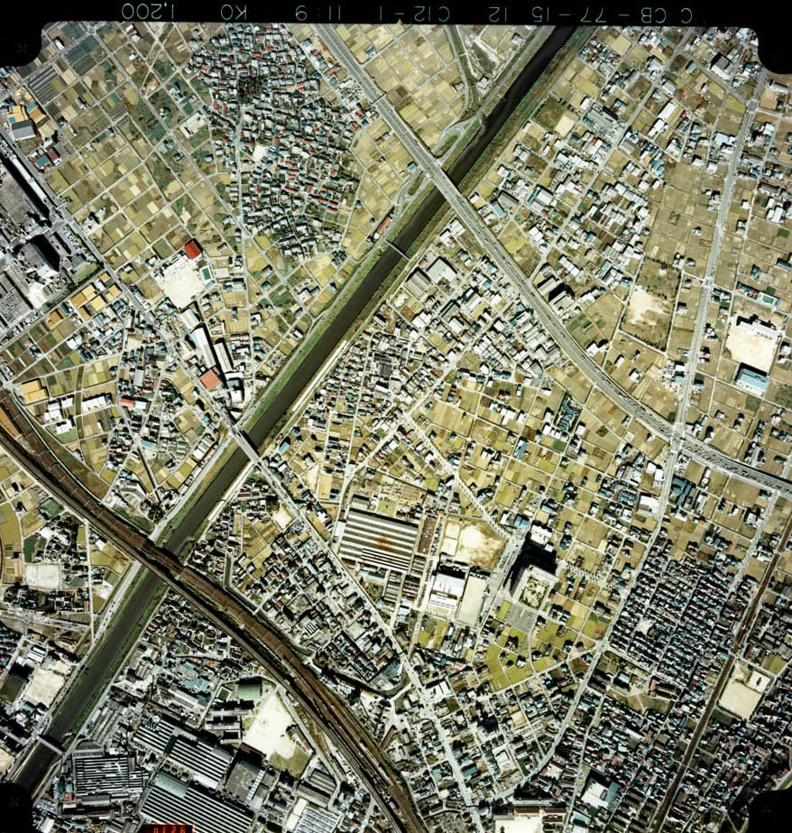 西区 | 昔の名古屋市航空写真