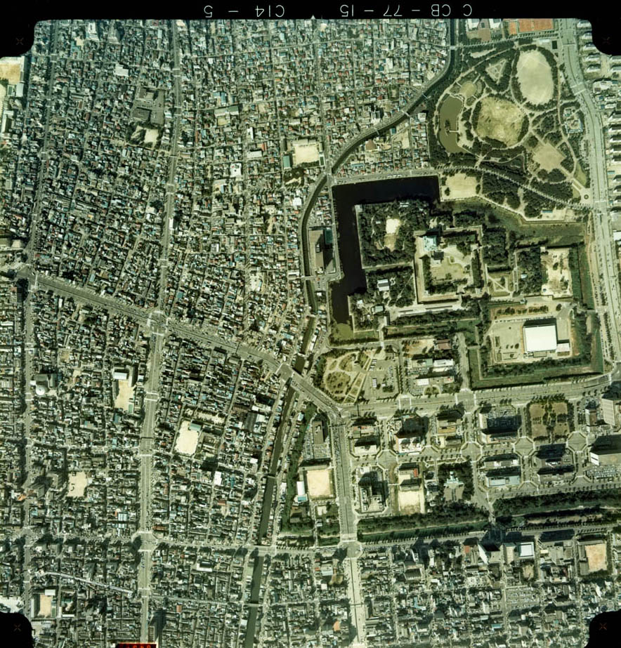 西区 | 昔の名古屋市航空写真