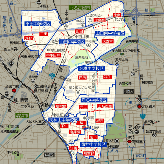 名古屋 市 守山 区 ハザード マップ