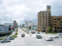 熱田区の国道1号線