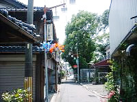 中川区のレトロな香りが残る街並み