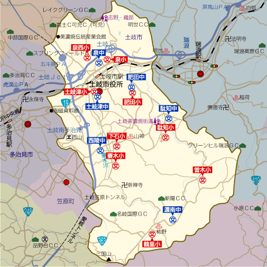 土岐市 地域学区・学校ガイド、不動産住宅情報 土岐市 地域学区・学校ガイド、不動産住宅情報